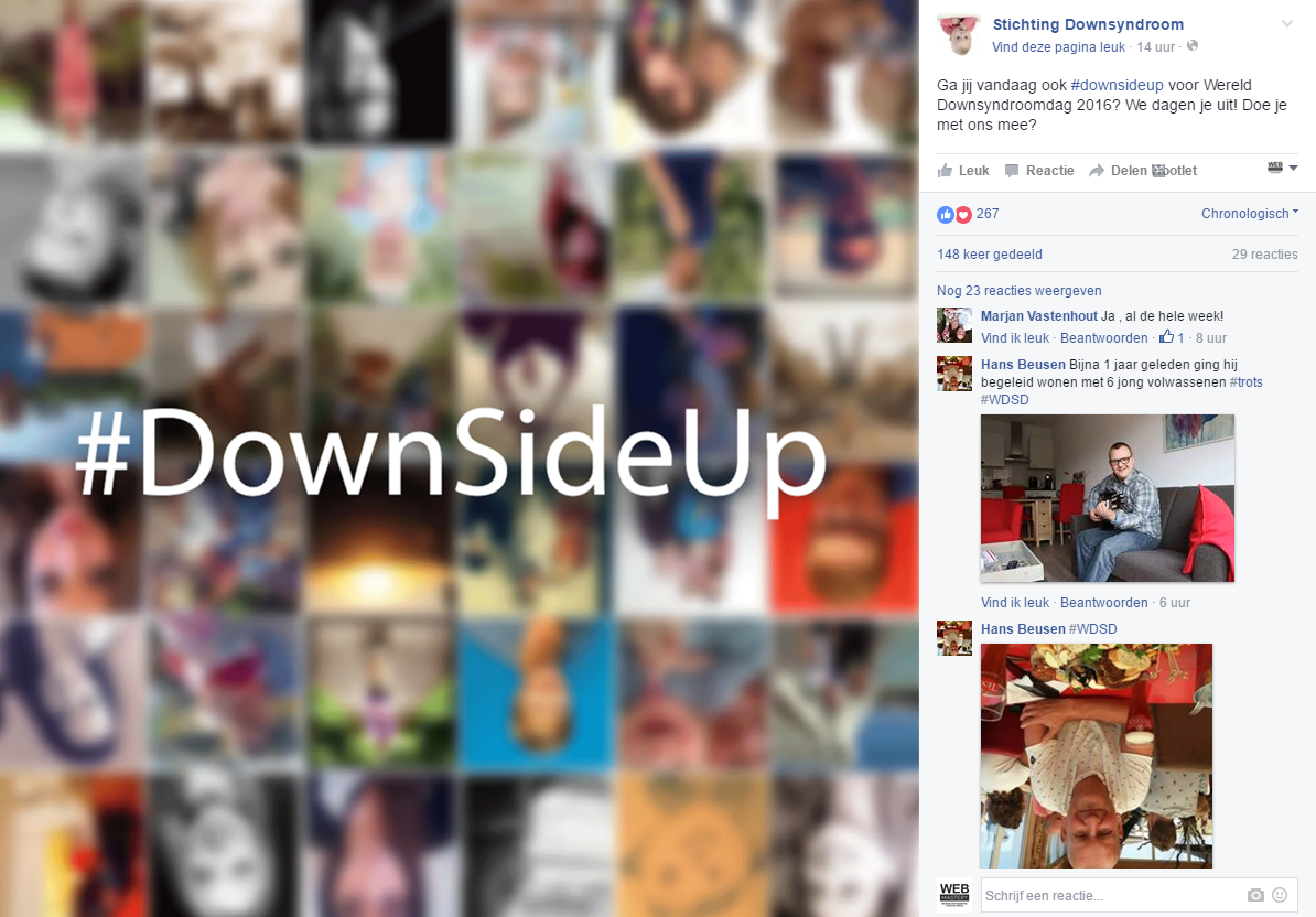Stichting Downsyndroom - #downsideup