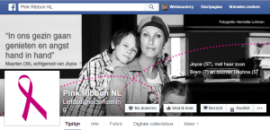 Gezondheidsfonds op Facebook Pink Ribbon